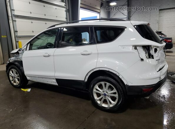 1FMCU9GDXJUC49586 2018 FORD ESCAPE White Հետևի ձախ
