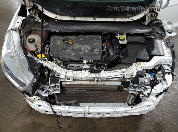 1FMCU9GDXJUC49586 2018 FORD ESCAPE White Շարժիչի բաժամունքի տեսք