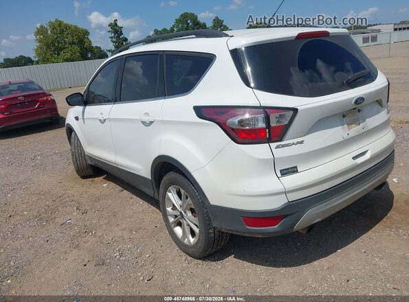 1FMCU9GDXJUC50012 2018 FORD ESCAPE White Trasero izquierdo