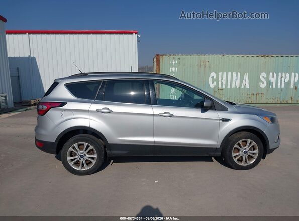 1FMCU9GDXJUC88601 2018 FORD ESCAPE Silver Սալոնի հետևի տեսք