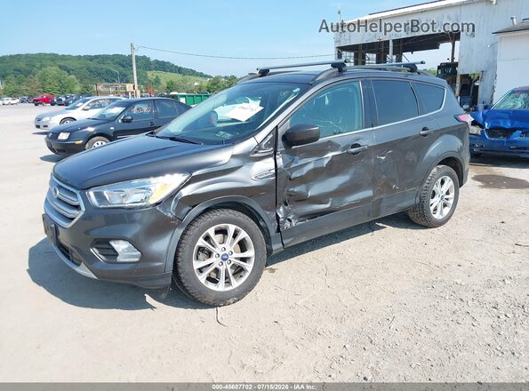 1FMCU9GDXJUC94091 2018 FORD ESCAPE Gray Przód lewy