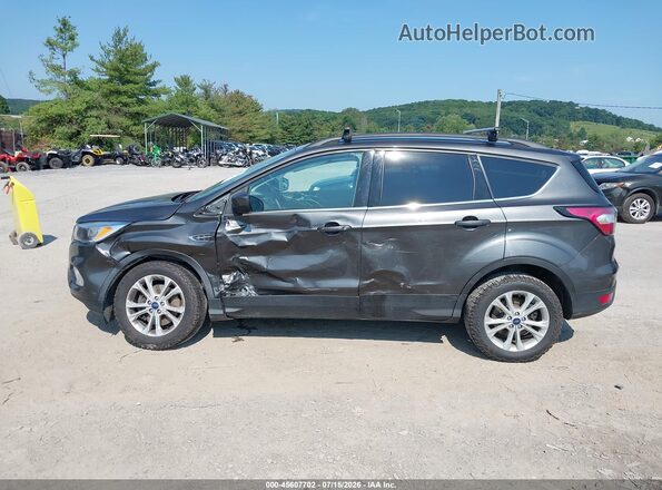 1FMCU9GDXJUC94091 2018 FORD ESCAPE Gray Widok wnętrza 360 stopni