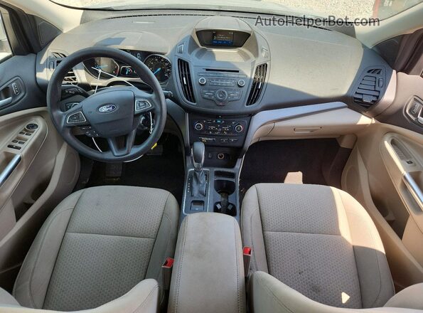 1FMCU9GDXJUD06692 2018 FORD ESCAPE Серебряный Вид панели приборов