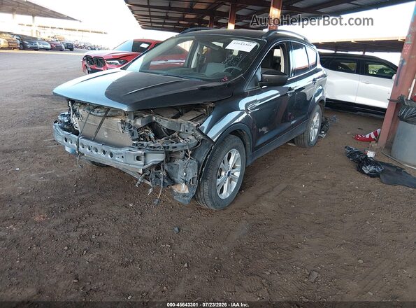 1FMCU9GDXJUD29745 2018 FORD ESCAPE Gray Առջևի ձախ երեք քառորդ տեսարան
