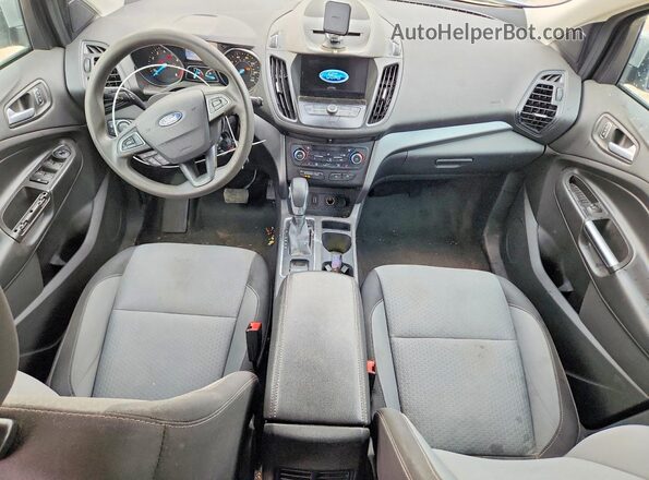 1FMCU9GDXJUD39062 2018 FORD ESCAPE Silver Առջևի վահանակի տեսք