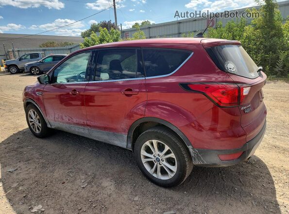1FMCU9GDXKUA15286 2019 FORD ESCAPE Red Rear left