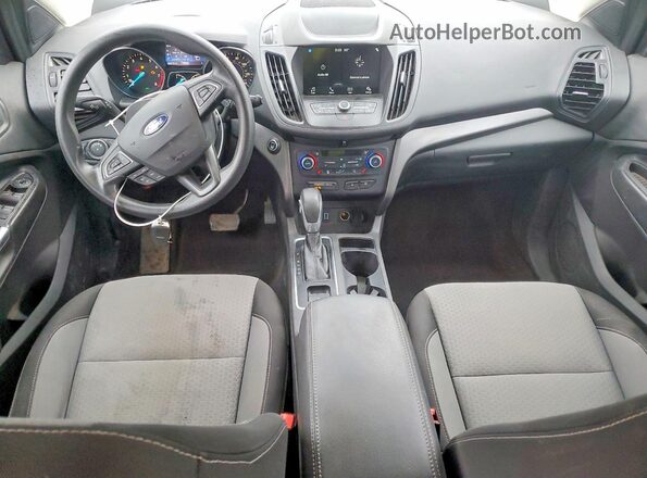 1FMCU9GDXKUA43864 2019 FORD ESCAPE Gray Vista del salpicadero