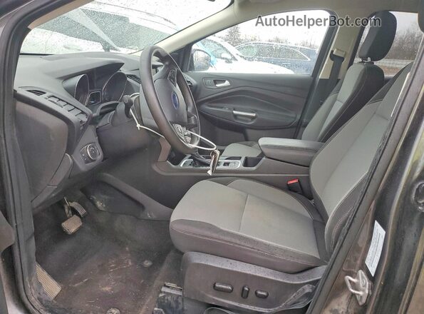 1FMCU9GDXKUA43864 2019 FORD ESCAPE Gray Vista interior delantera