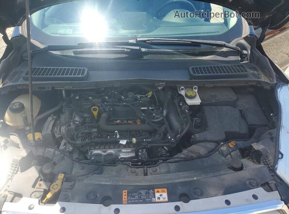 1FMCU9GDXKUA72443 2019 FORD ESCAPE Black Widok komory silnika