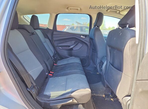 1FMCU9GDXKUB15713 2019 FORD ESCAPE Серебряный Вид задней части салона