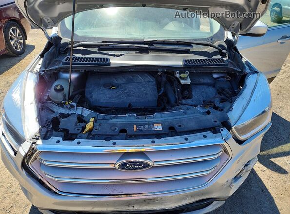 1FMCU9GDXKUB15713 2019 FORD ESCAPE Серебряный Вид подкапотного пространства
