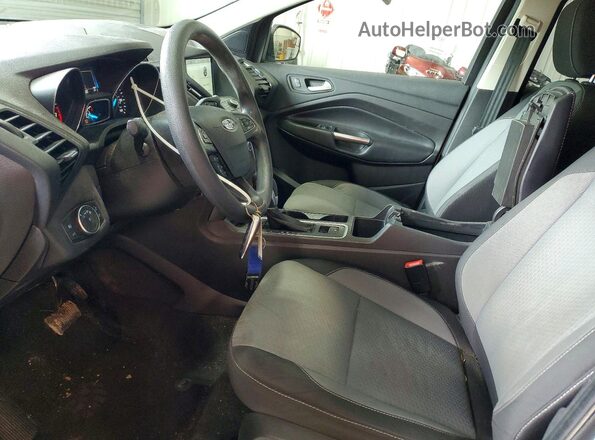 1FMCU9GDXKUB18949 2019 FORD ESCAPE Silver Vista interior delantera
