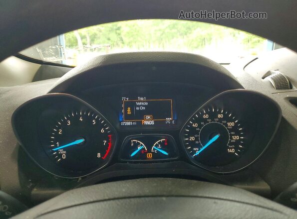 1FMCU9GDXKUB18949 2019 FORD ESCAPE Silver Vista del cuadro de instrumentos