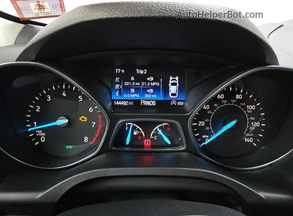 1FMCU9GDXKUB31393 2019 FORD ESCAPE White 