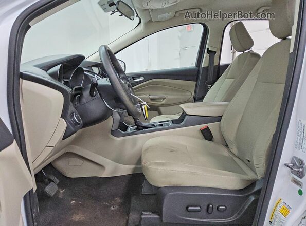 1FMCU9GDXKUB31393 2019 FORD ESCAPE White Вид салону спереду