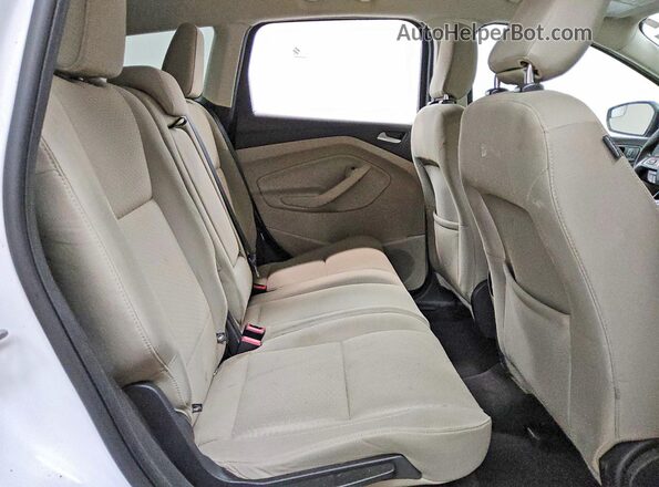 1FMCU9GDXKUB31393 2019 FORD ESCAPE White Вид задньої частини салону