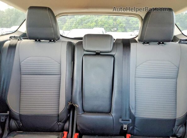 1FMCU9GDXKUB80903 2019 FORD ESCAPE Gray Rear seats view
