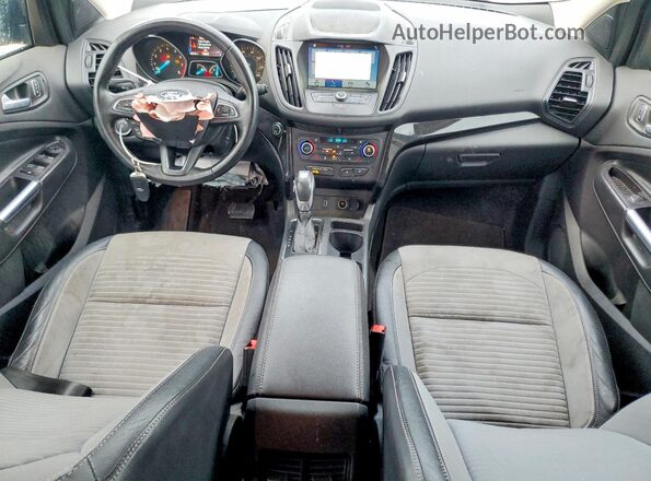 1FMCU9GDXKUB80903 2019 FORD ESCAPE Gray Dashboard view