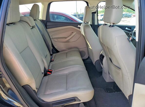1FMCU9GDXKUC00292 2019 FORD ESCAPE Black Widok wnętrza z tyłu