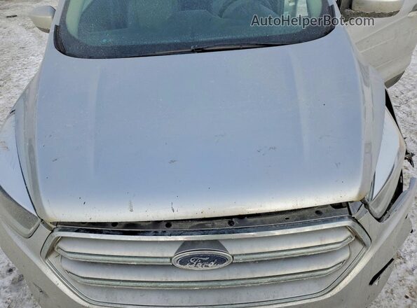 1FMCU9GDXKUC50481 2019 FORD ESCAPE Silver ძრავის განყოფილების ხედი