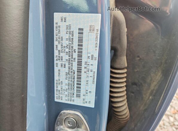 1FMCU9GN0RUB27467 2024 FORD ESCAPE Blue Շարժիչի բաժամունքի տեսք