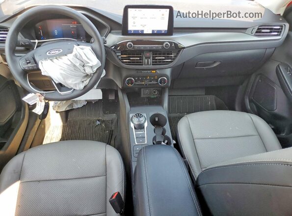 1FMCU9GN0SUB69269 2025 FORD ESCAPE Red Dashboard view