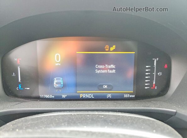 1FMCU9GN1PUB36062 2023 FORD ESCAPE Red Vista del cuadro de instrumentos