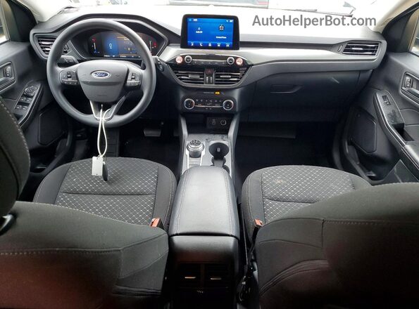 1FMCU9GN1SUB20520 2025 FORD ESCAPE Turquoise Вид панелі приладів