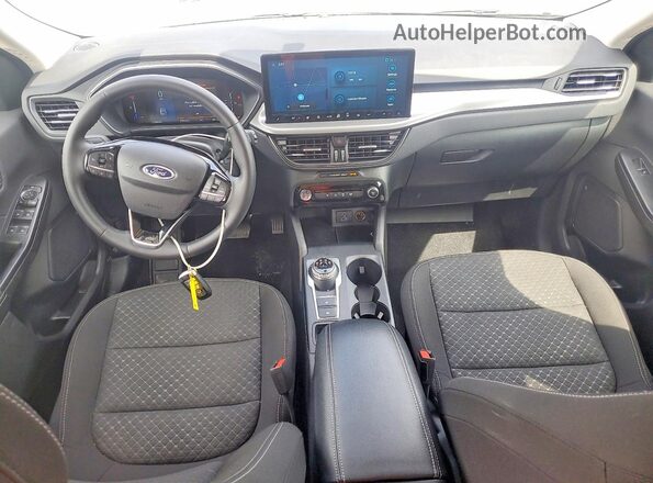1FMCU9GN3PUA08020 2023 FORD ESCAPE Белый Вид панели приборов
