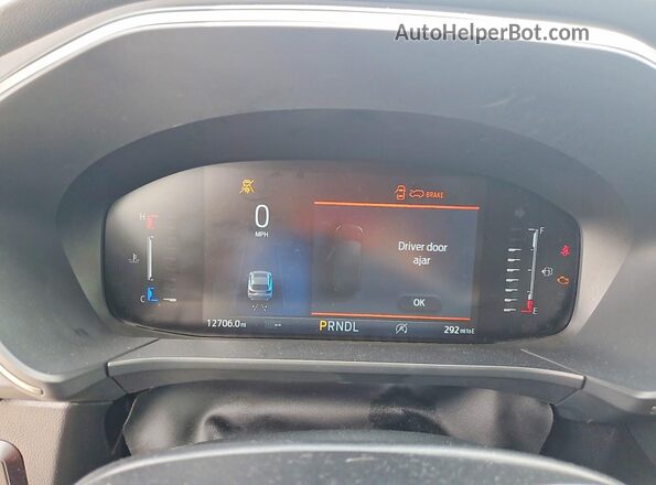 1FMCU9GN3PUA08020 2023 FORD ESCAPE Белый Вид щитка приборов