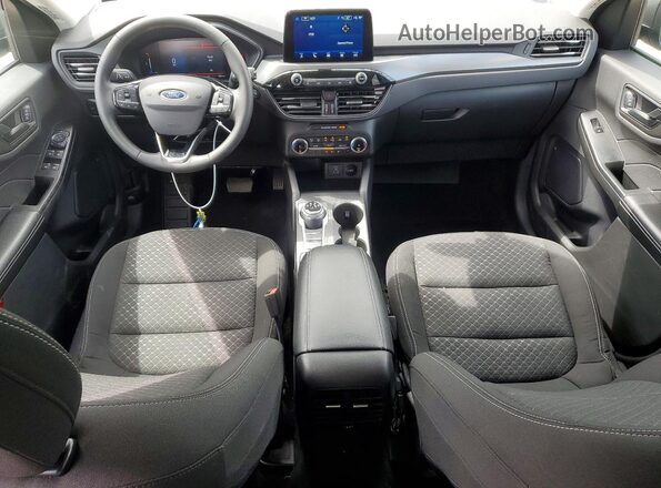 1FMCU9GN4PUA86421 2023 FORD ESCAPE Silver Առջևի վահանակի տեսք