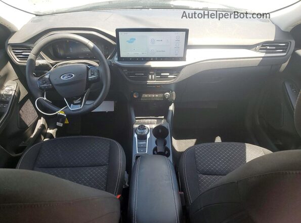 1FMCU9GN4RUA09700 2024 FORD ESCAPE Белый Вид панели приборов