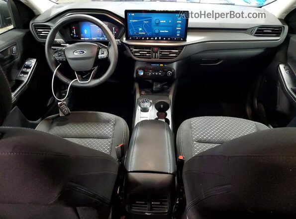 1FMCU9GN4RUB45485 2024 FORD ESCAPE Gray Widok deski rozdzielczej