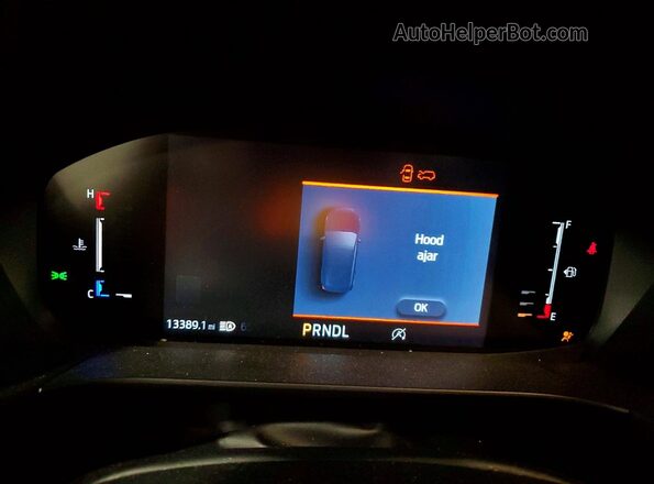 1FMCU9GN4RUB45485 2024 FORD ESCAPE Gray Widok zestawu wskaźników