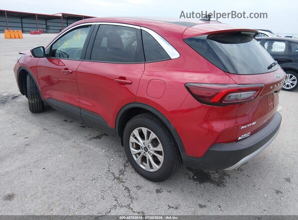 1FMCU9GN7PUB10307 2023 FORD ESCAPE Красный Задняя левая четверть