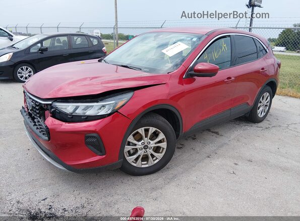 1FMCU9GN7PUB10307 2023 FORD ESCAPE Красный Передняя левая четверть