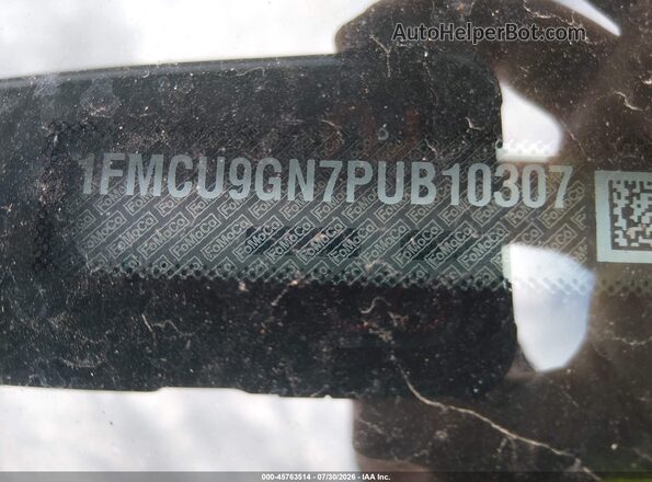 1FMCU9GN7PUB10307 2023 FORD ESCAPE Красный Вид подкапотного пространства