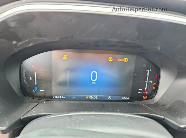 1FMCU9GN7RUA07469 2024 FORD ESCAPE Black ხელსაწყოთა პანელის ხედი