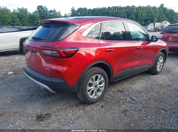 1FMCU9GN8PUA63711 2023 FORD ESCAPE Красный Задняя правая четверть