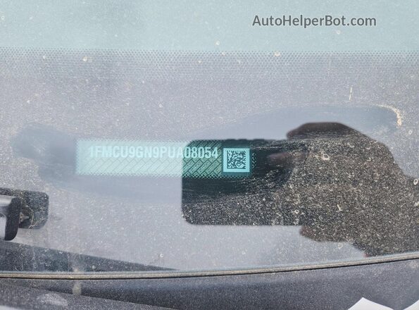 1FMCU9GN9PUA08054 2023 FORD ESCAPE Gray Вид підкапотного простору
