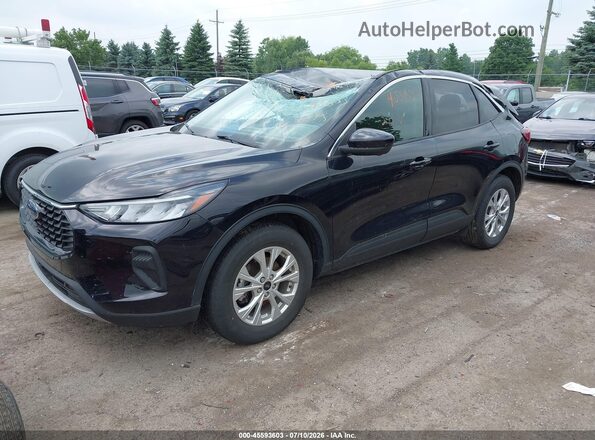 1FMCU9GN9PUB24032 2023 FORD ESCAPE Black Առջևի ձախ երեք քառորդ տեսարան