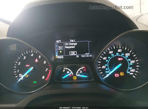 1FMCU9GX0GUB00865 2016 FORD ESCAPE Silver Вид задніх сидінь