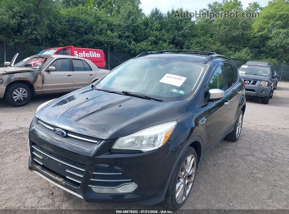 1FMCU9GX0GUC04143 2016 FORD ESCAPE Black Передня ліва чверть