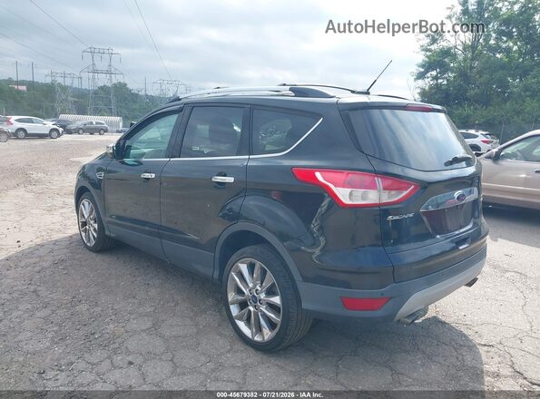 1FMCU9GX0GUC04143 2016 FORD ESCAPE Black Задня ліва чверть