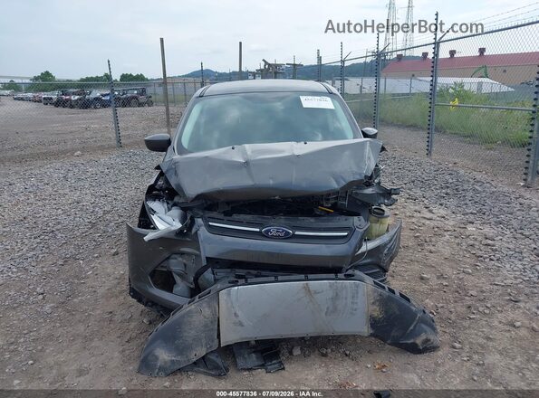 1FMCU9GX0GUC12677 2016 FORD ESCAPE Gray Вид щитка приладів