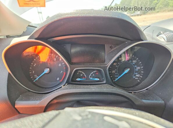 1FMCU9GX1GUA58075 2016 FORD ESCAPE White ხელსაწყოთა პანელის ხედი