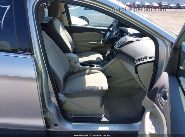1FMCU9GX1GUB80242 2016 FORD ESCAPE Silver Widok wnętrza z przodu