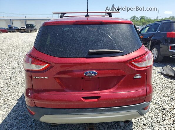 1FMCU9GX2GUA85656 2016 FORD ESCAPE Red Rear view