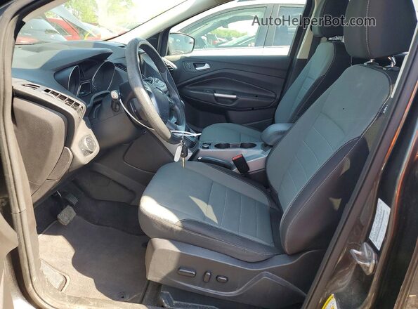 1FMCU9GX2GUB68858 2016 FORD ESCAPE Gray წინა სალონის ხედი