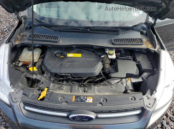 1FMCU9GX2GUB68858 2016 FORD ESCAPE Gray ძრავის განყოფილების ხედი